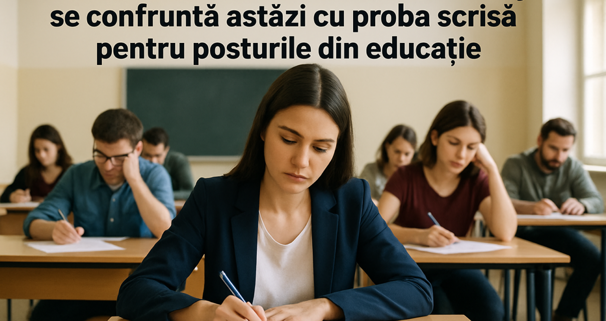Titularizare 2026: Candidații din Cluj se confruntă astăzi cu proba scrisă pentru posturile din educație