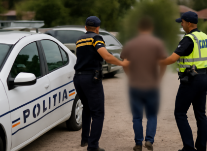 Arestat la 18 ani după furtul unei dube și o urmărire periculoasă în Apahida