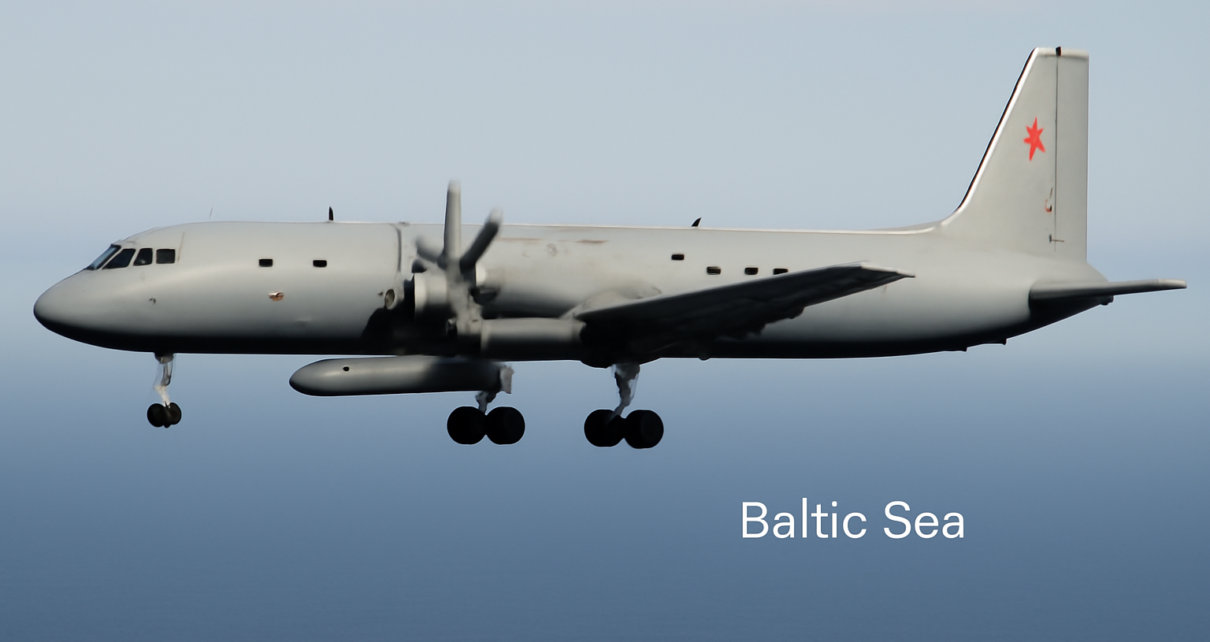 Avion rusesc de recunoaștere interceptat de forțele poloneze în Marea Baltică