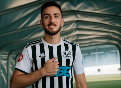 Luca Szimionaș, determinat să aducă fericire fanilor Universității Cluj prin performanțe de top